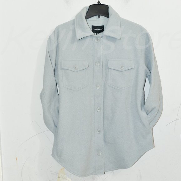 Hilary Radley Ladies' Shirt Jacket Gray - Picture 3 of 5
